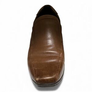 Kenneth Cole Reaction Team Leader Men's Brown Slip-On Loafers (7M)
